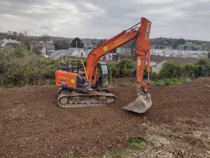 Skate Park Groundworks In Cornwall 08